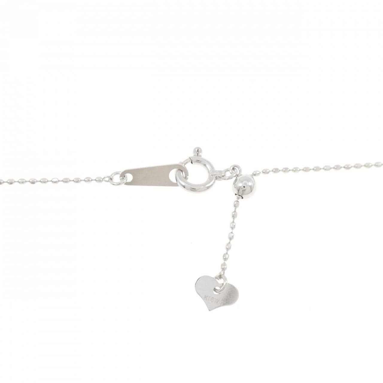 K18WG ダイヤモンド ネックレス 1.50CT