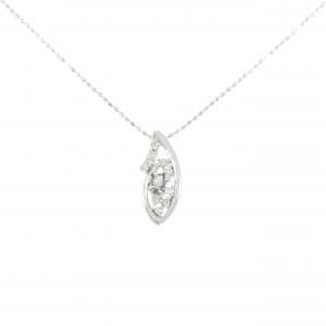 K18WG アレキサンドライト ネックレス 0.12CT
