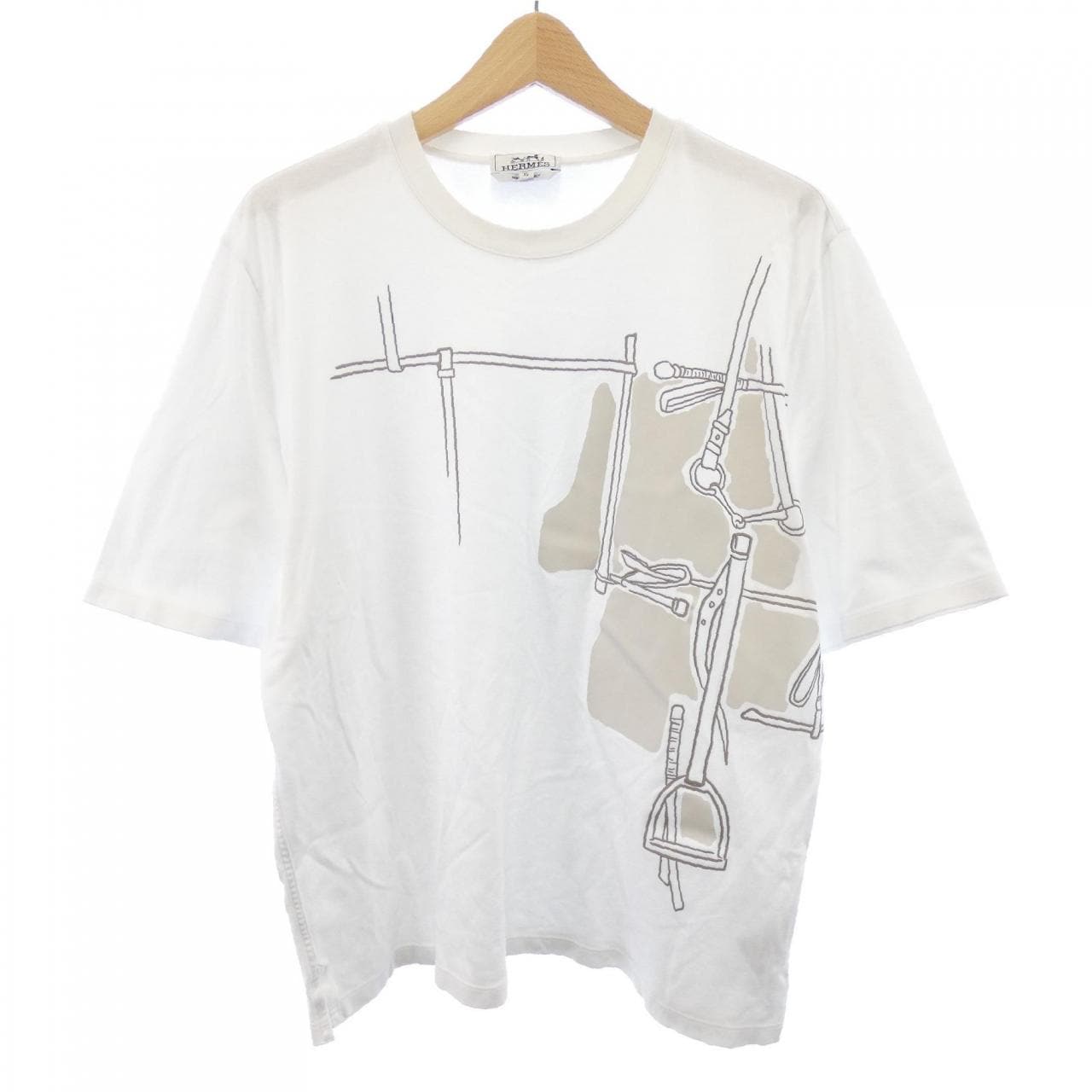 エルメス HERMES アルネ アン グアッシュ3D HARNAIS EN GOUACHE 3D 467930HA Tシャツ
