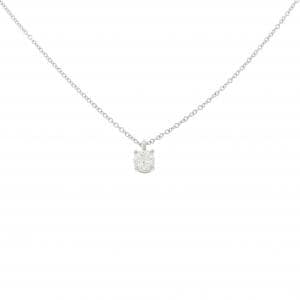 ティファニー ソリティア ネックレス 0.31CT E VS2 3EXT