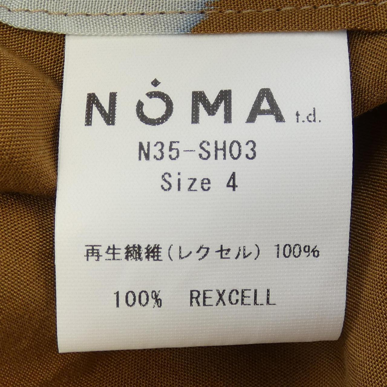 ノーマティーディー NOMA t.d. S／Sシャツ