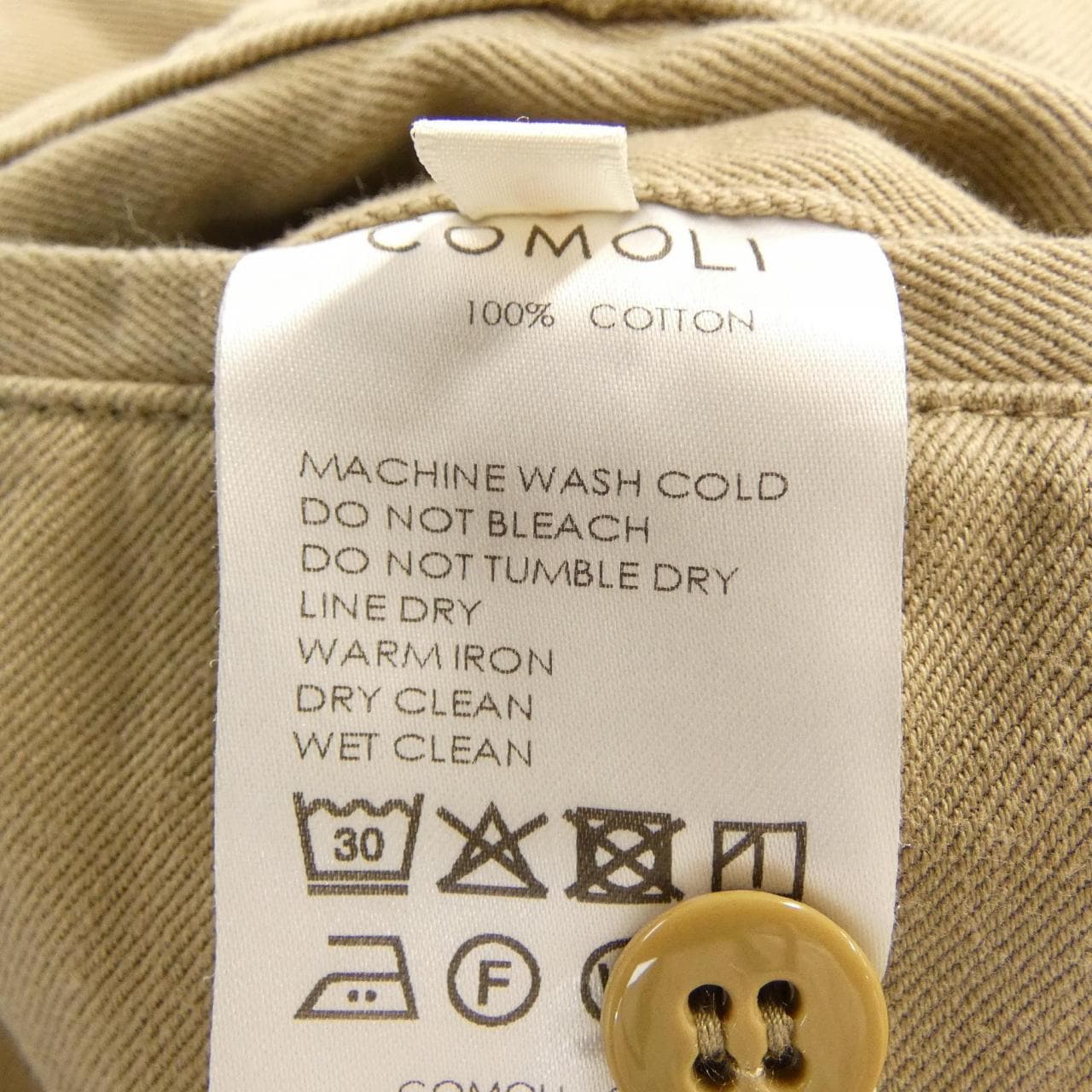 コモリ COMOLI B01-03021 パンツ