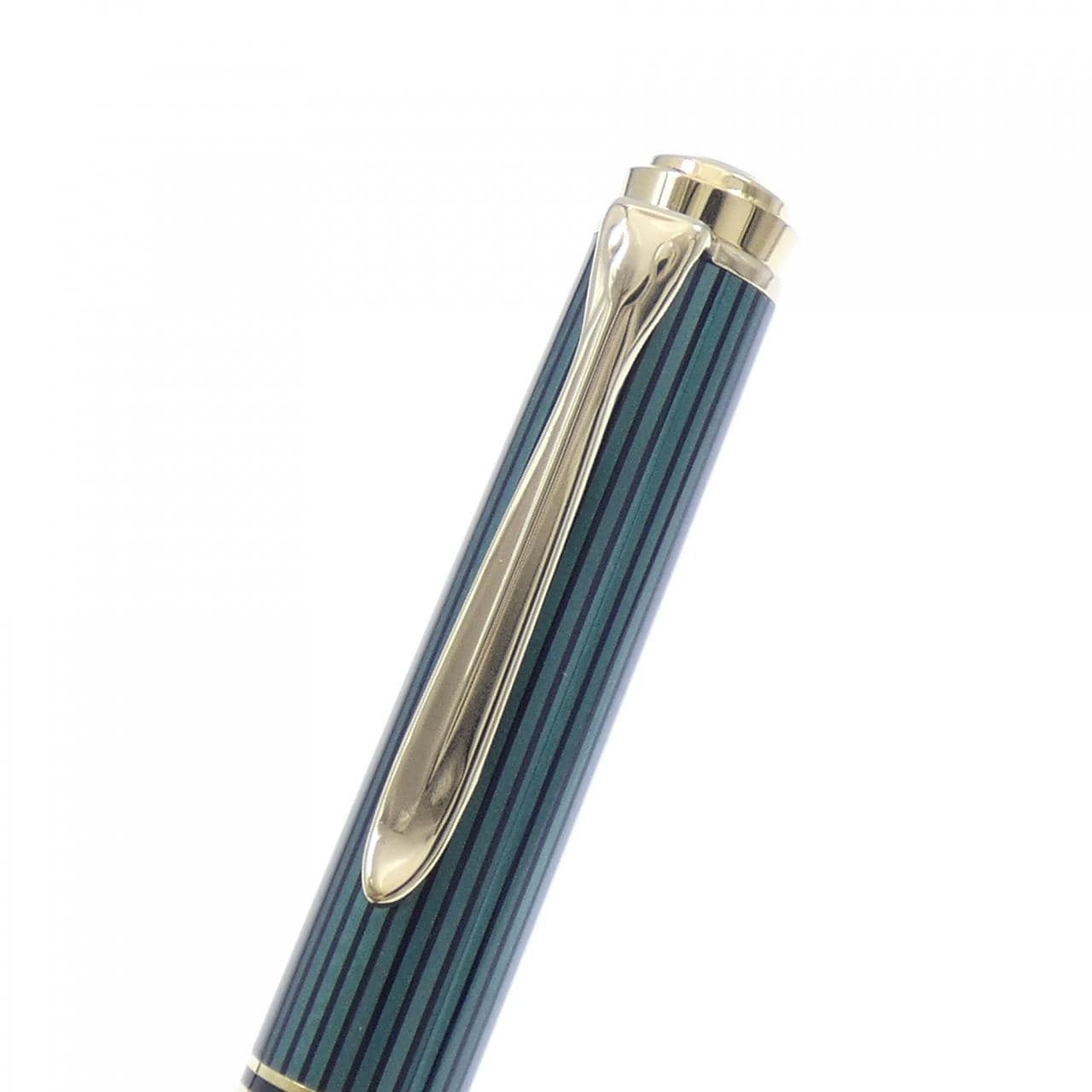 ペリカン スーベレーンK800グリーンストライプ ボールペン