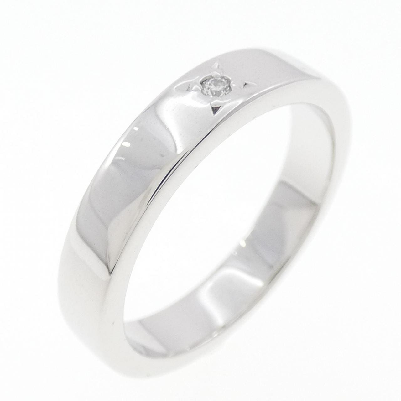 K18WG Diamond ring