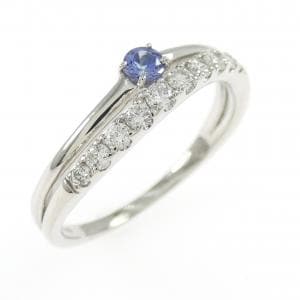 PT900 ベニトアイト リング 0.10CT