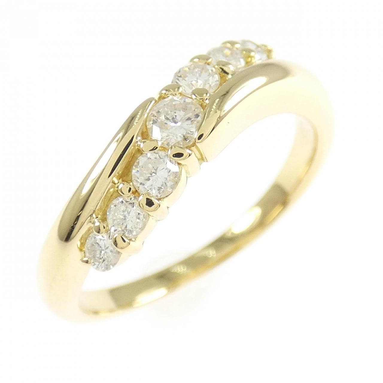 K18YG ダイヤモンド リング 0.35CT