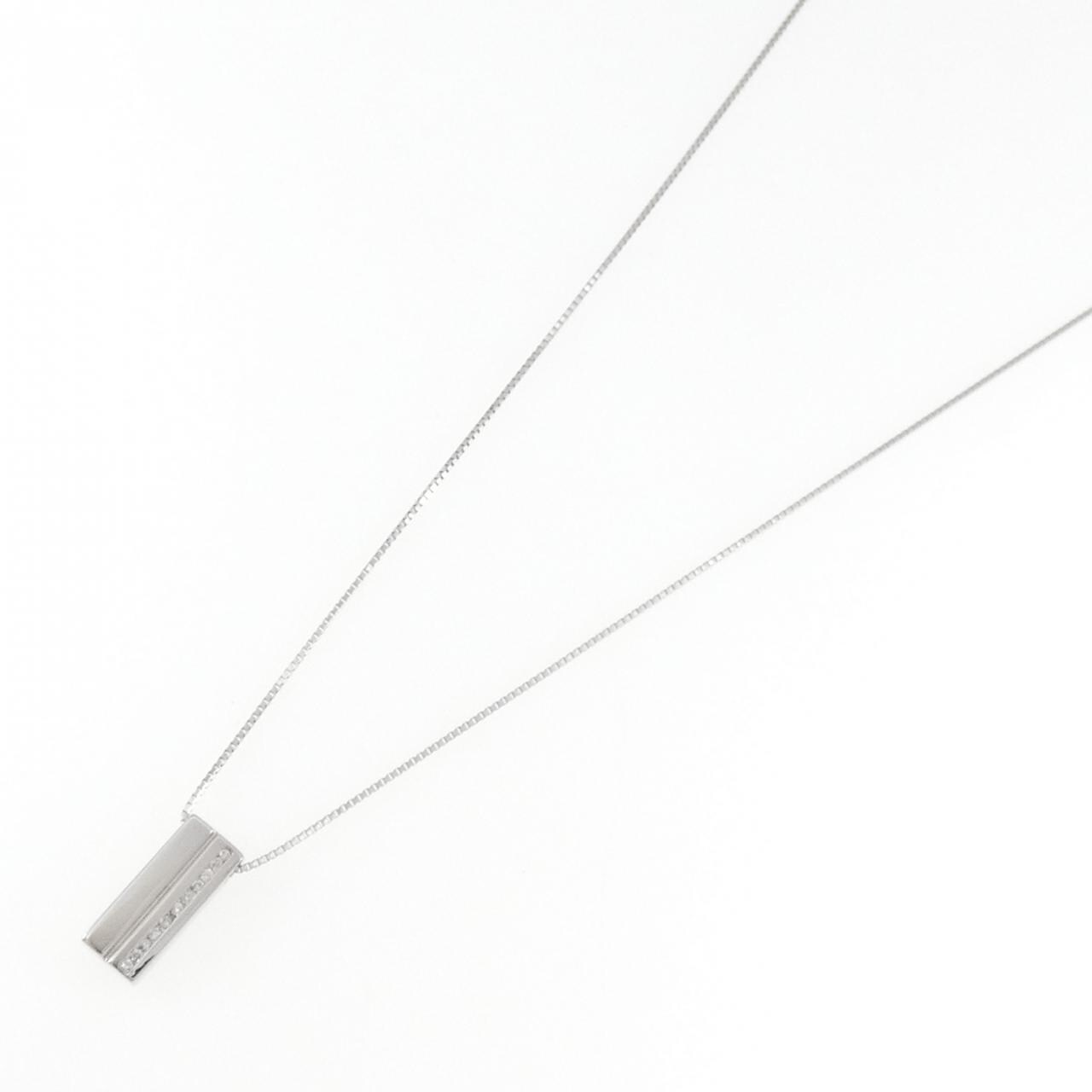 PT900/PT850 ダイヤモンド ネックレス 0.05CT