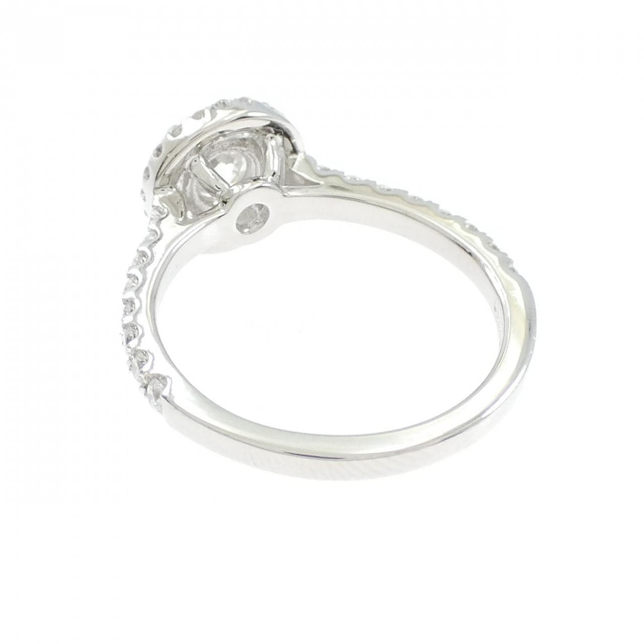 PT950 ダイヤモンド リング 0.513CT E IF EXT H&C
