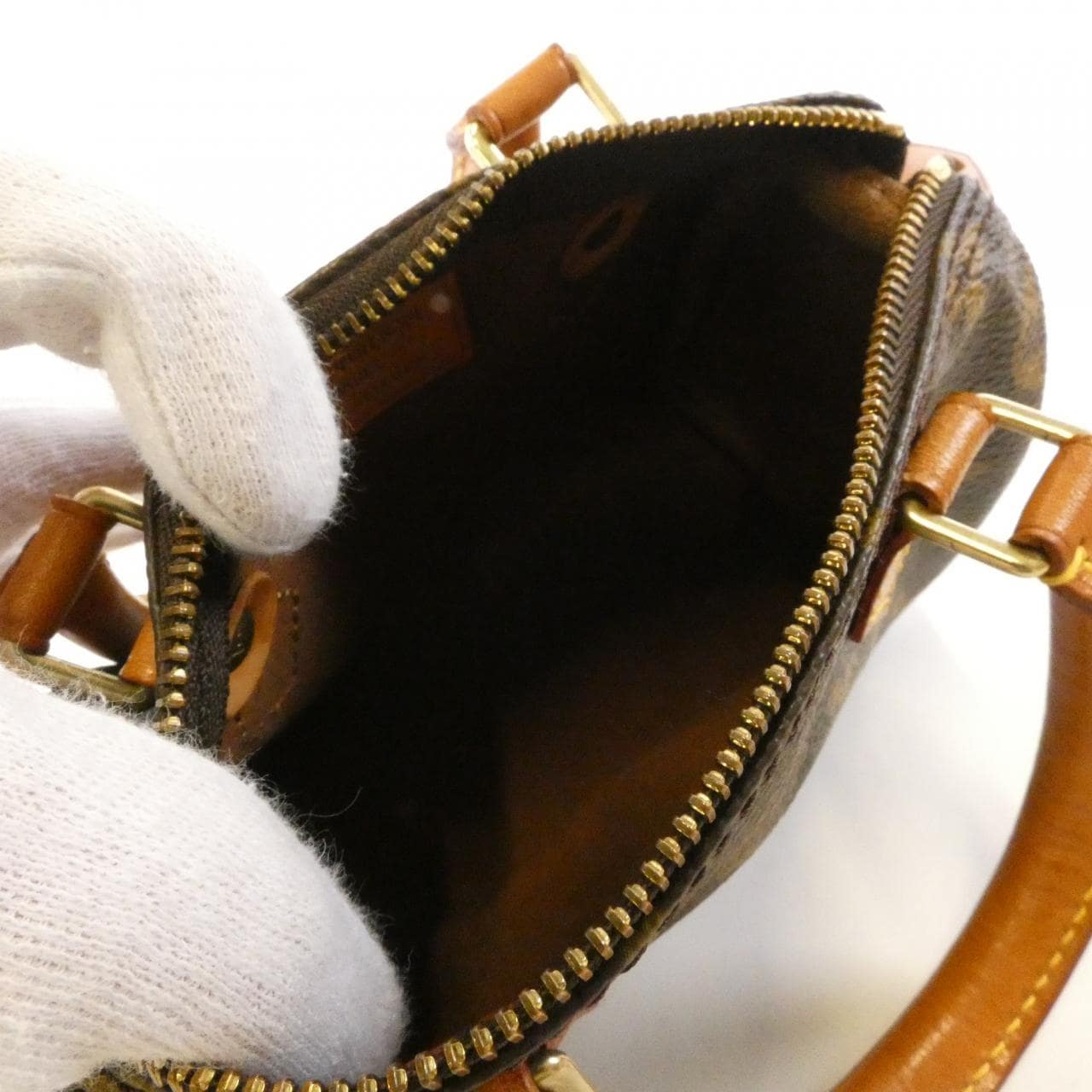 ルイヴィトン モノグラム ミニ スピーディ M41534+J00145 ボストンバッグ