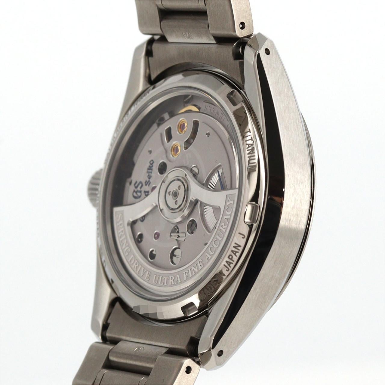 セイコー エボリューション9コレクションスプリングドライブU.F.A. 9RB2-0AA0/SLGB003 TI 自動巻