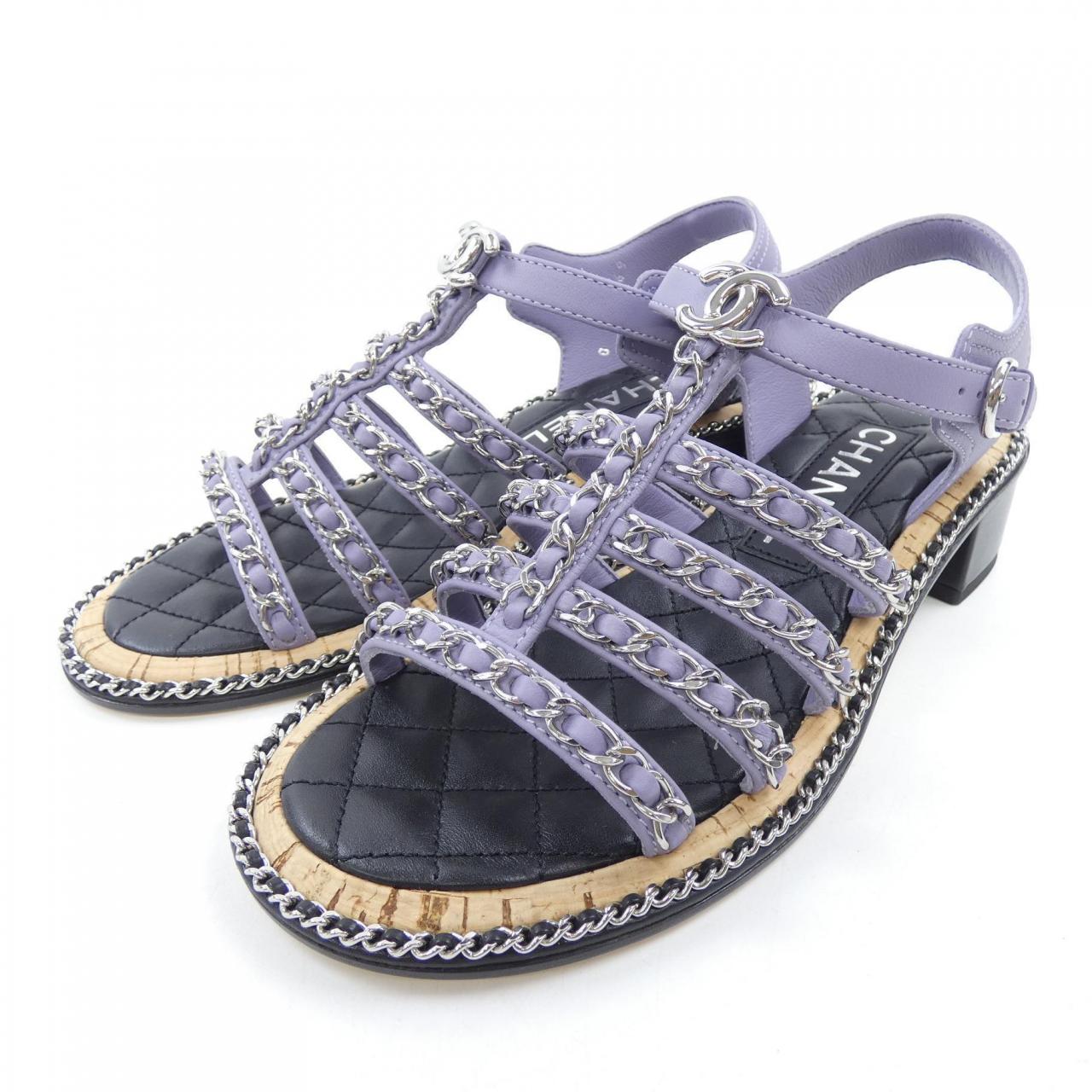 シャネル CHANEL G45669X01000 サンダル