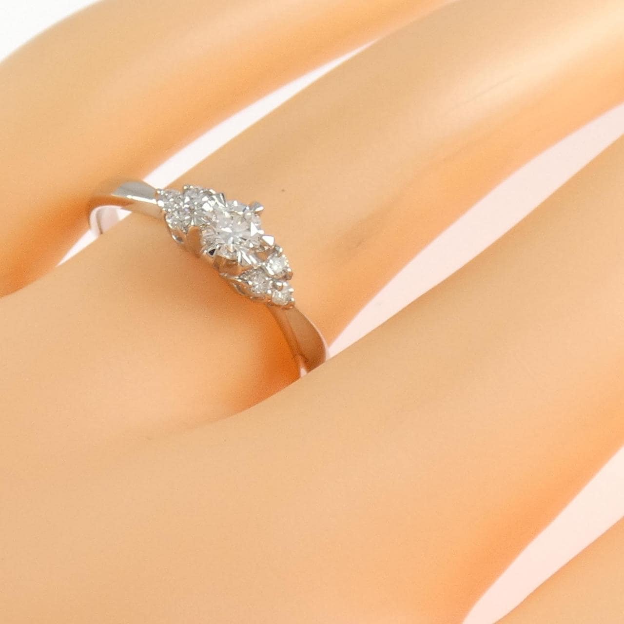 PT900 ダイヤモンド リング 0.21CT