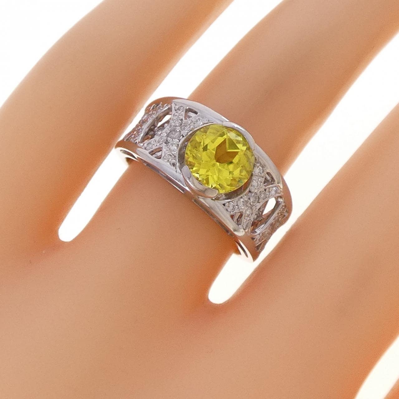 PT900 トルマリン リング 1.43CT