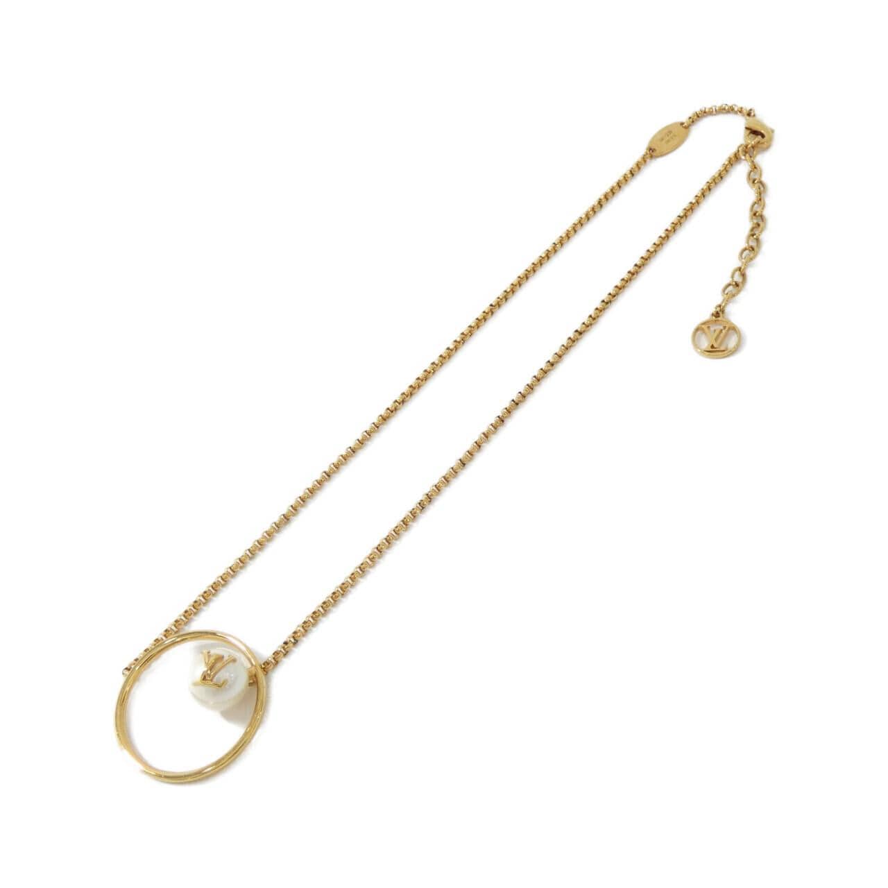 ルイヴィトン ネックレス LVエクリプス パール M01239 ネックレス
