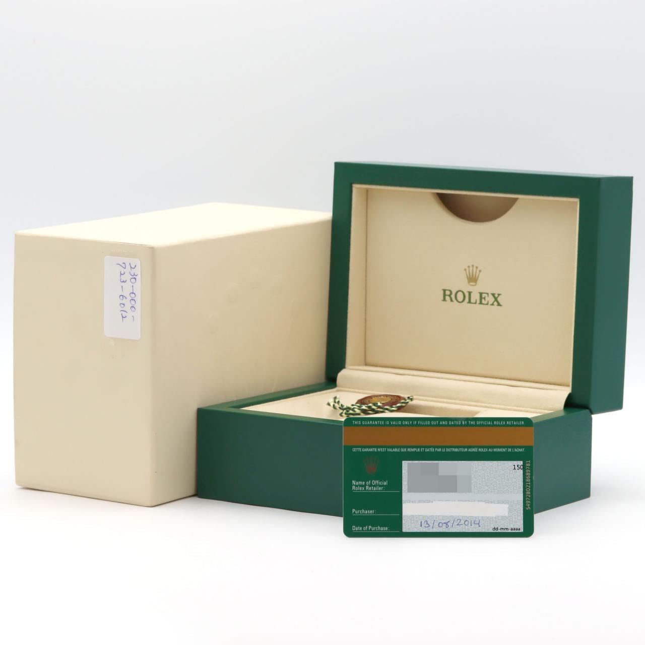 ロレックス ミルガウス 116400 SS 自動巻 V番