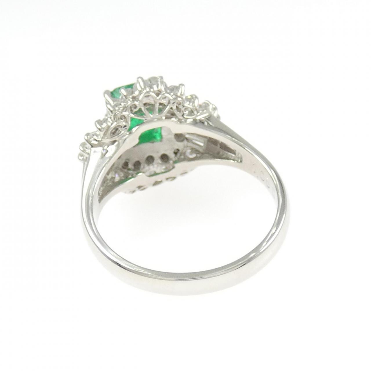 PT900 エメラルド リング 1.05CT