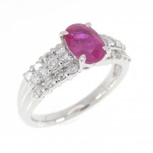 PT900 ルビー リング 1.17CT