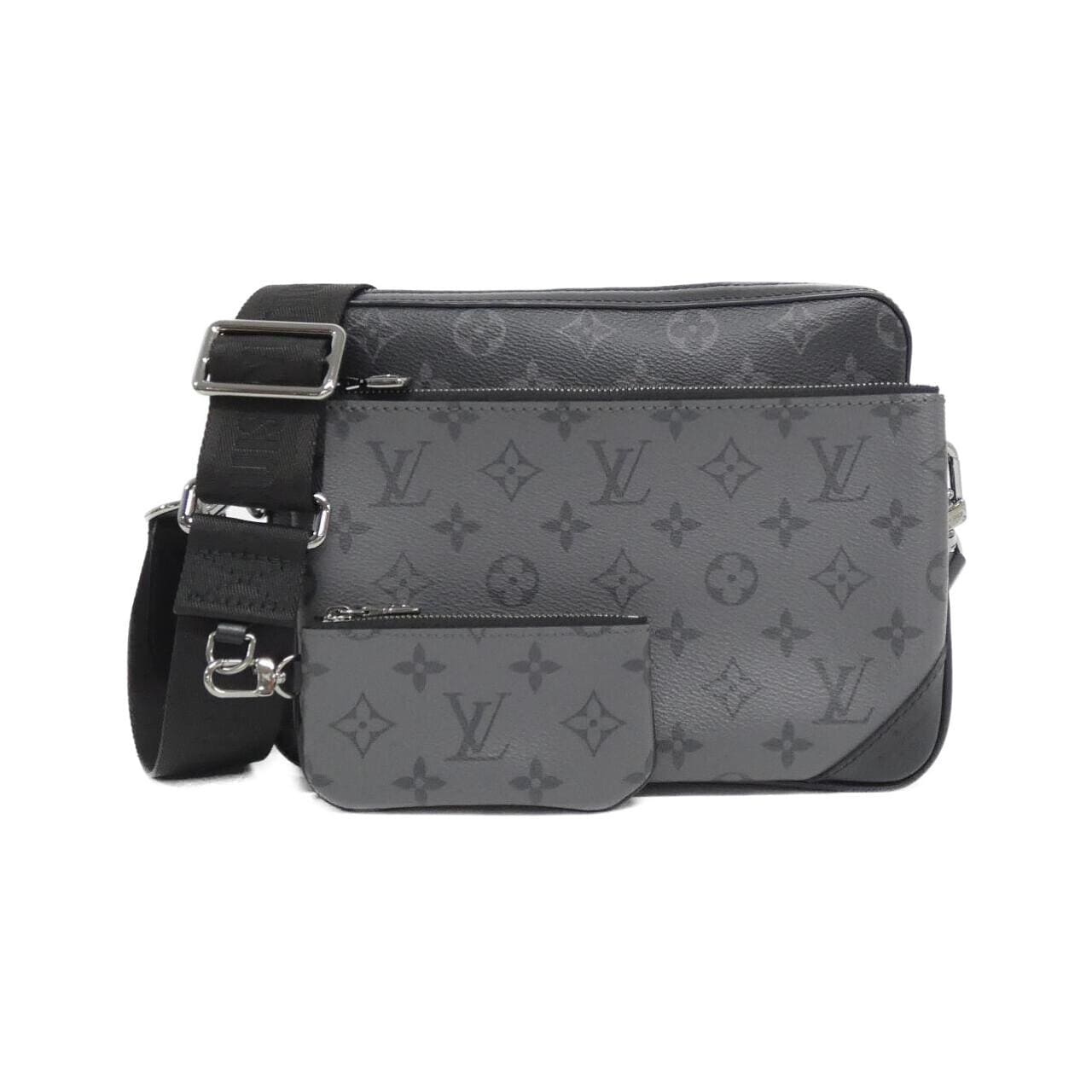 LOUIS VUITTON Monogram Eclipse Reverse Trio Messenger M69443 Shoulder Bag