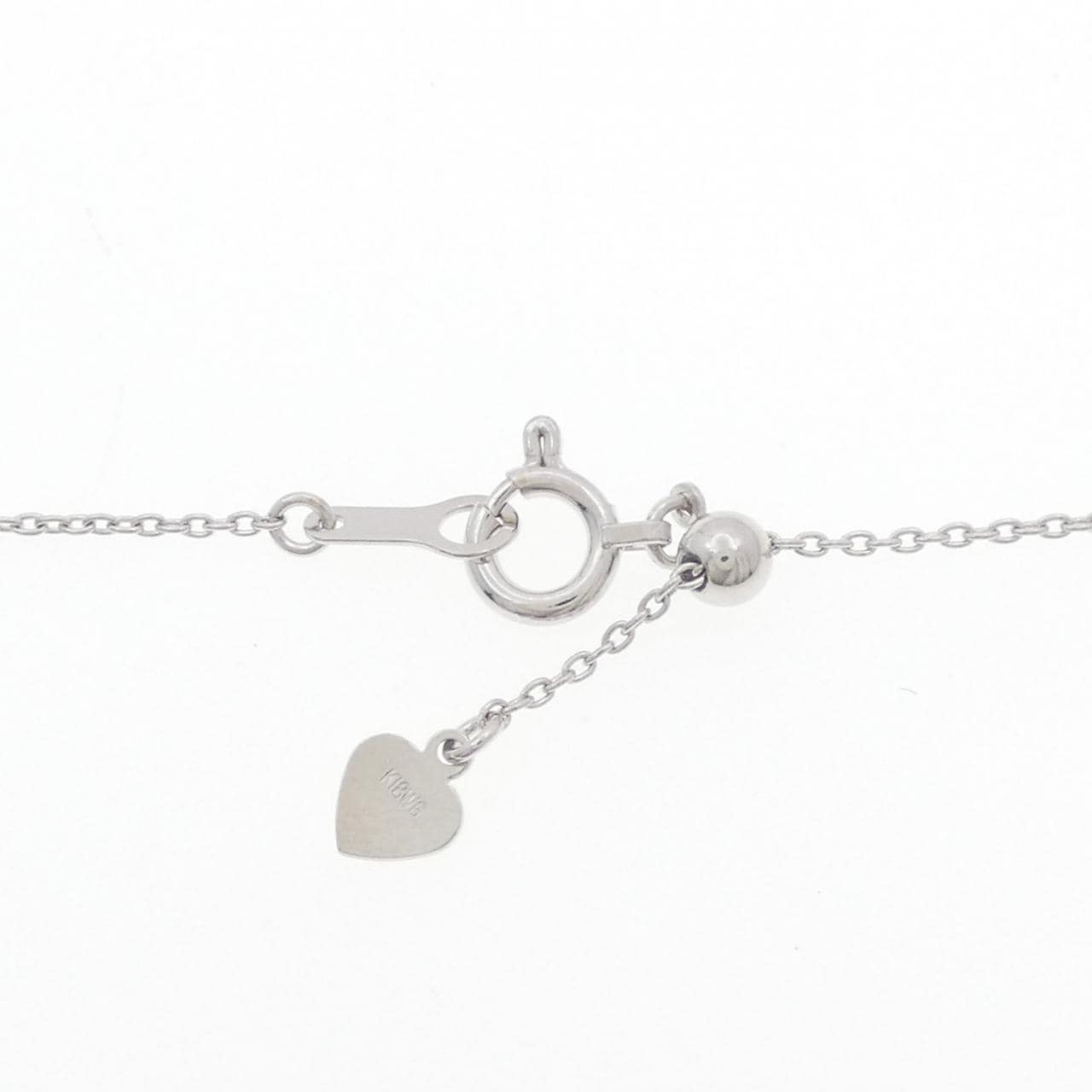 750WG/K18WG ダイヤモンド ネックレス 0.23CT