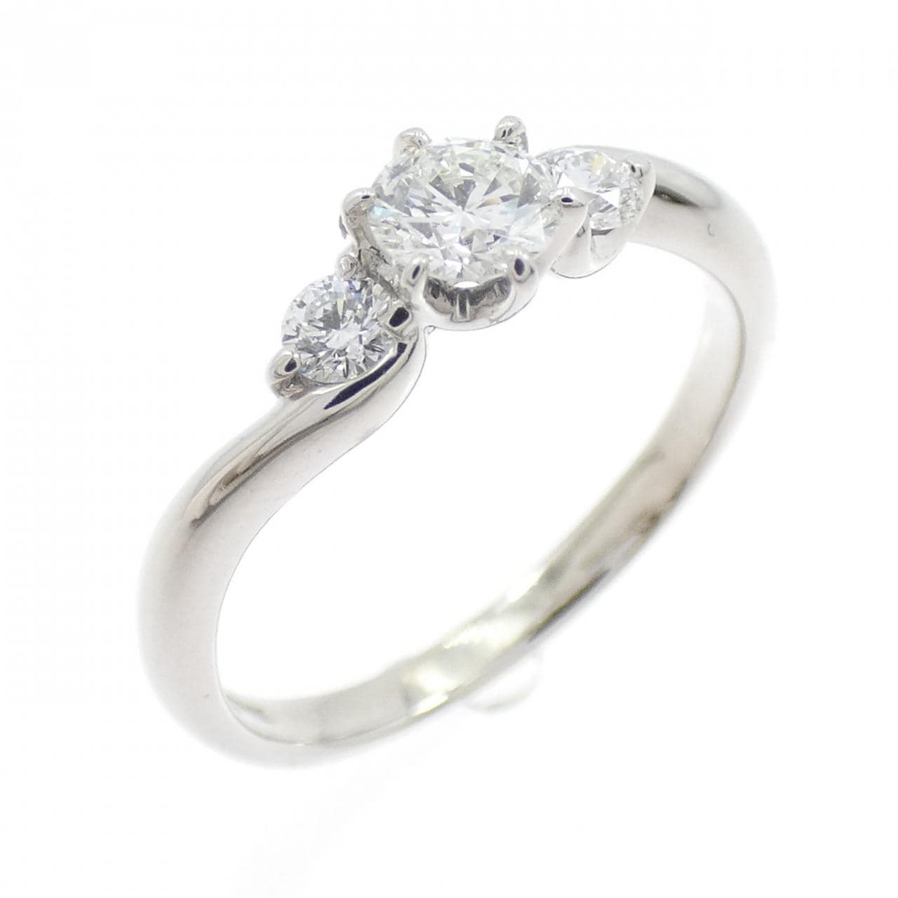 PT900 ダイヤモンド リング 0.271CT H VS1 VG