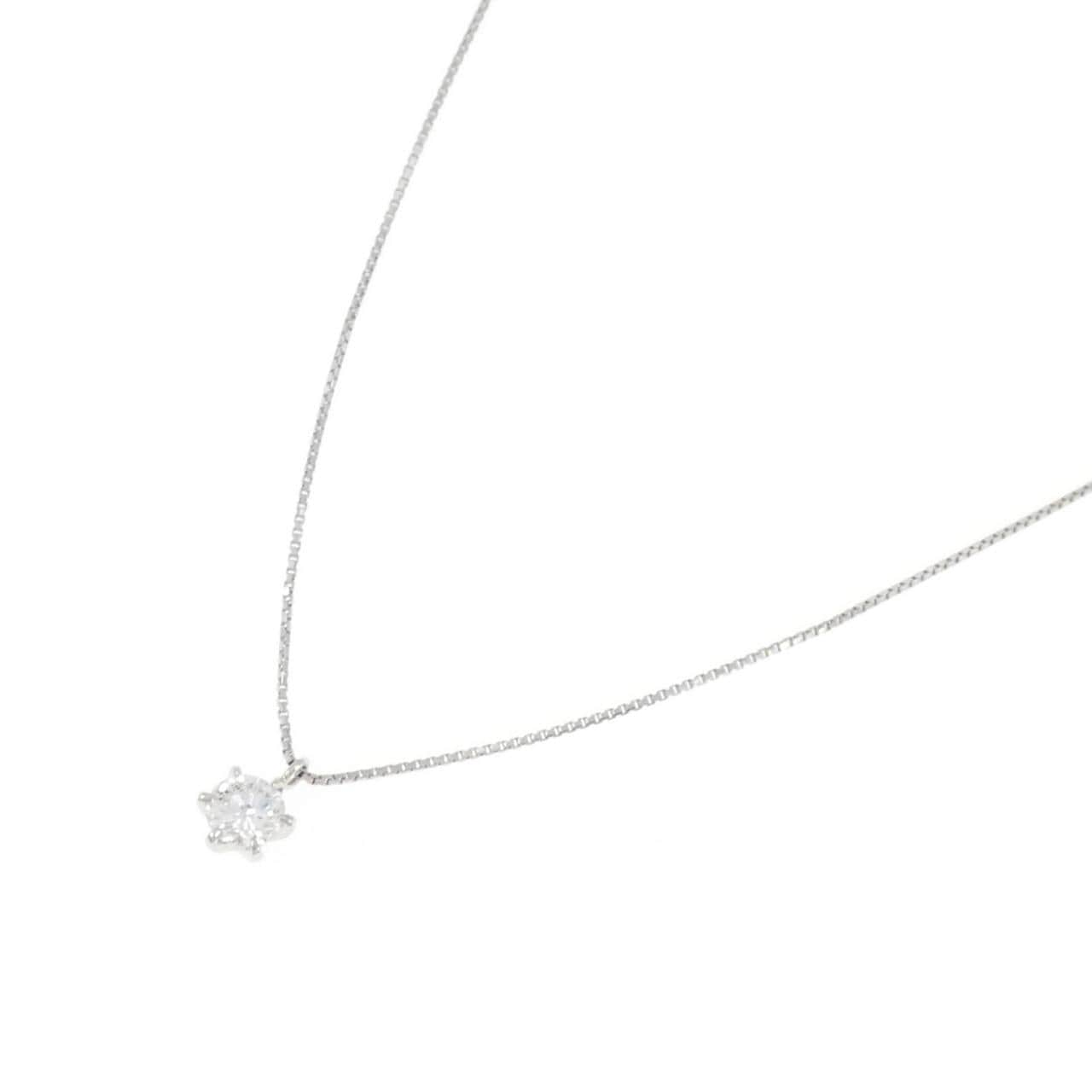 PT Solitaire Diamond Necklace 0.526CT