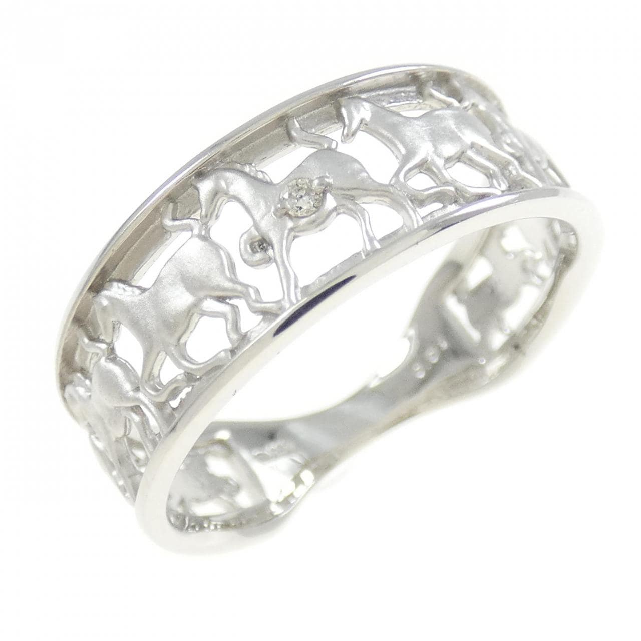 【新品】PT ダイヤモンド リング 0.01CT