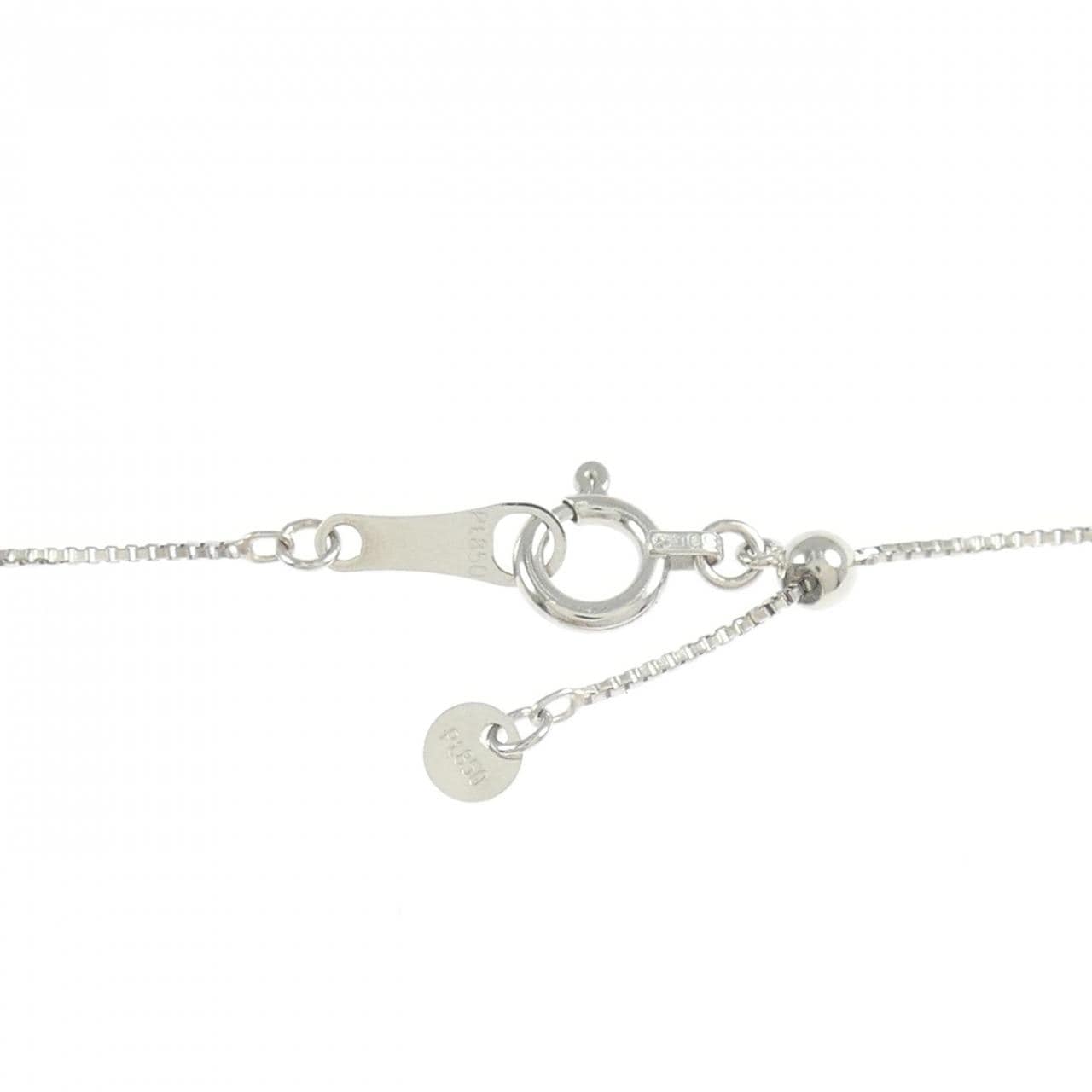 PT900/PT850 ダイヤモンド ネックレス 0.12CT