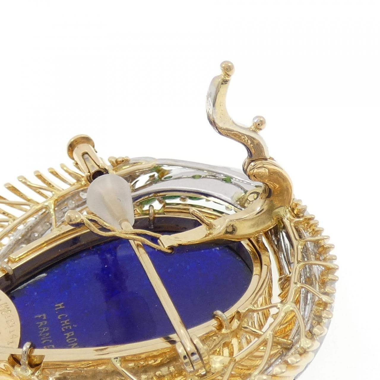 梶光夫 エマーユ ブローチ