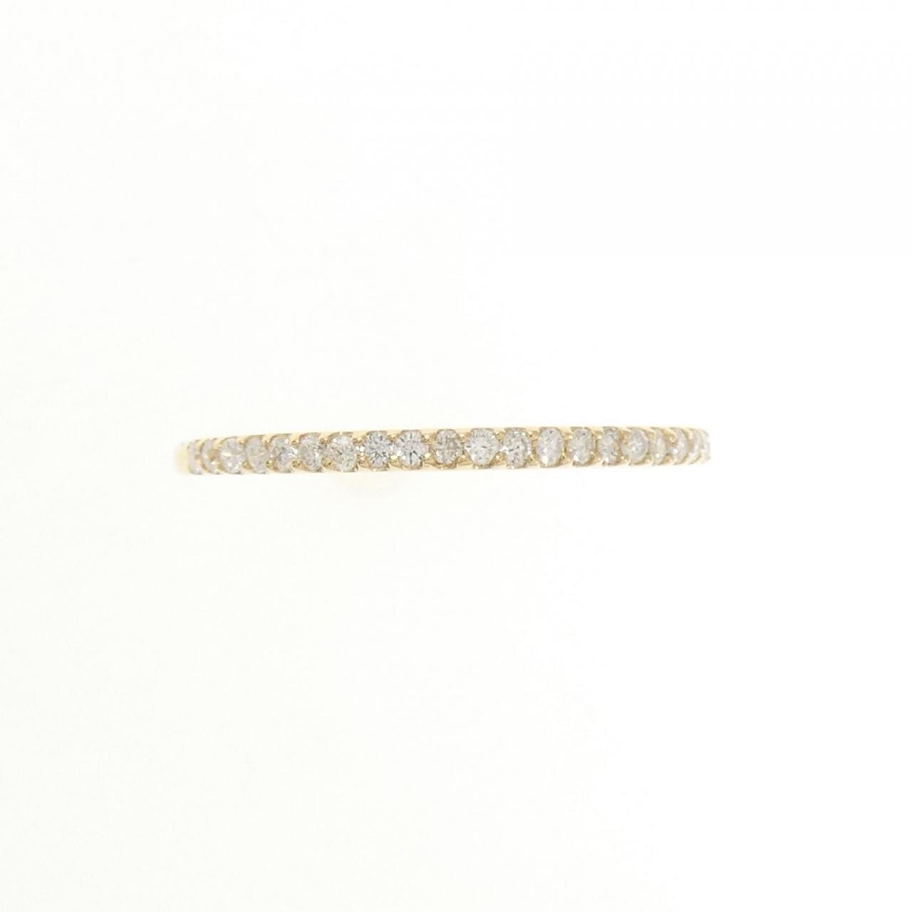 【リメイク】K18YG ダイヤモンド リング 0.10CT