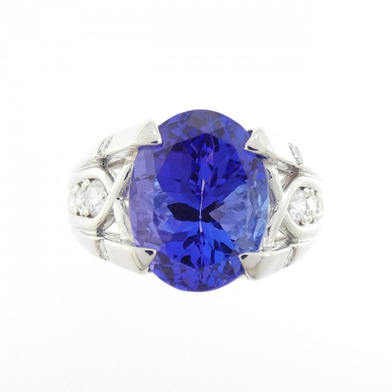 PT900 タンザナイト リング 5.32CT