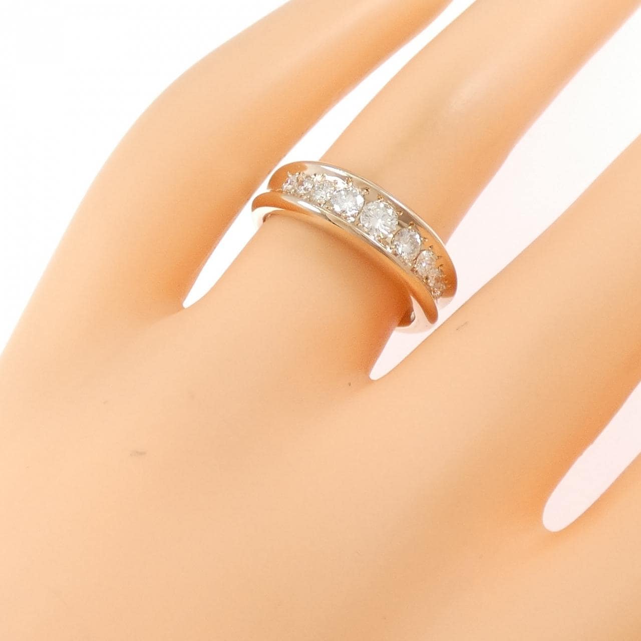 K18PG ダイヤモンド リング 0.50CT