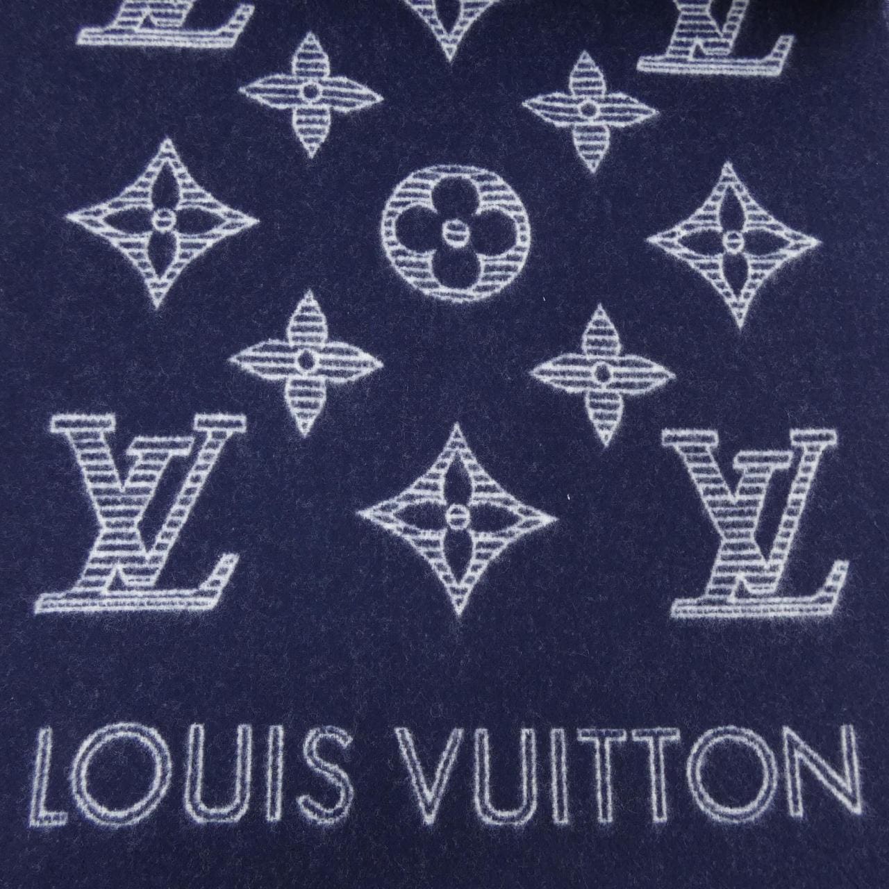 ルイヴィトン LOUIS VUITTON モノグラムシャドウ M79186 MUFFLER