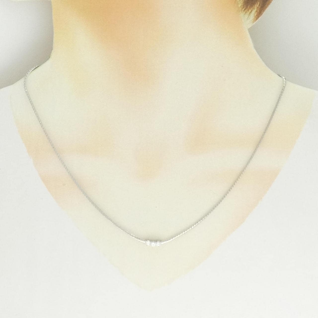 PT850 ダイヤモンド ネックレス 0.23CT