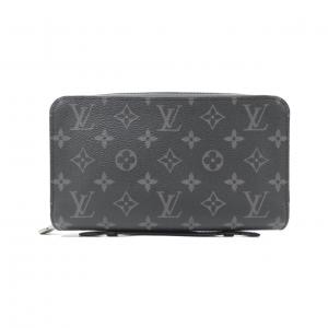 LOUIS VUITTON Monogram Eclipse拉链XL M61698 钱包