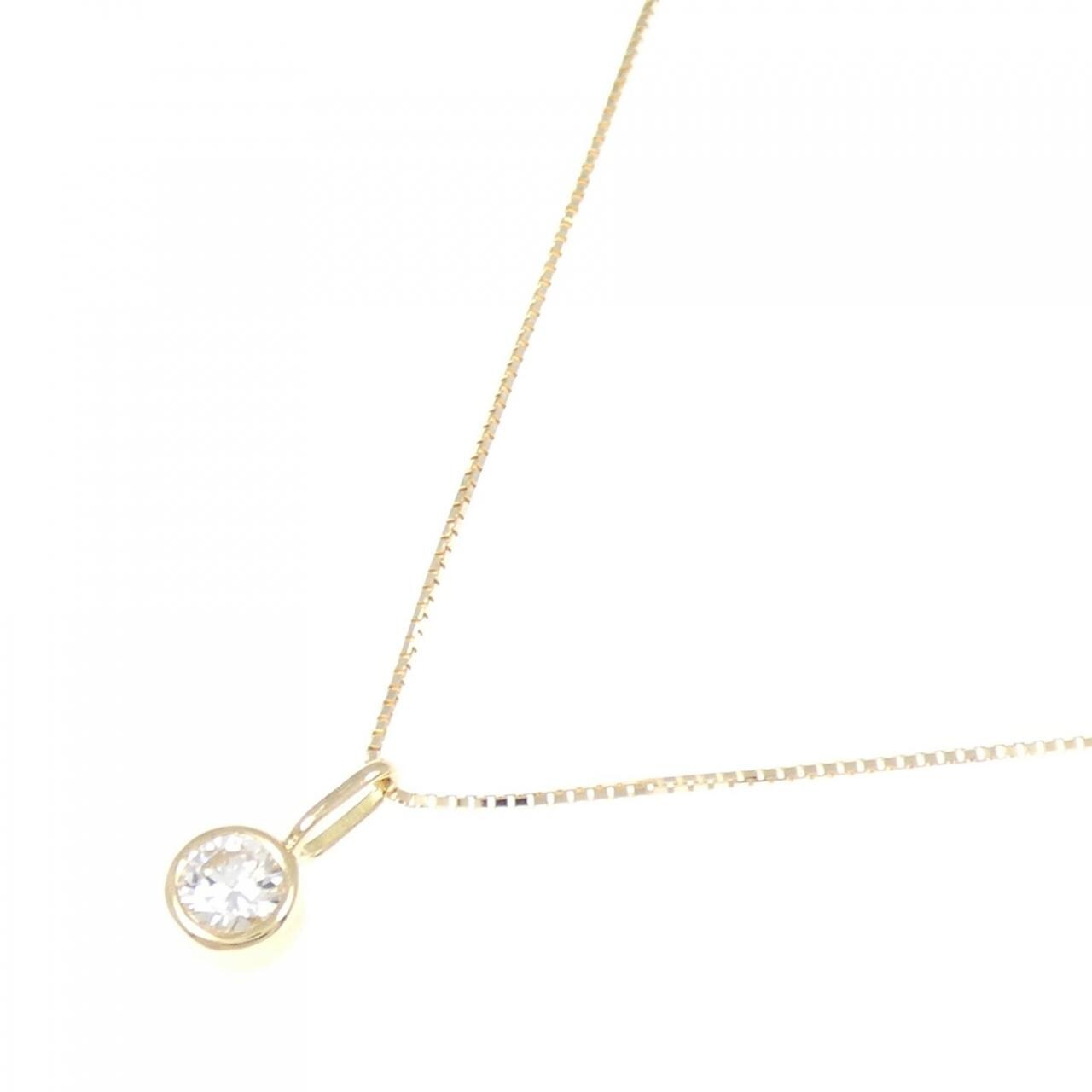 K18YG ダイヤモンド ネックレス 0.31CT