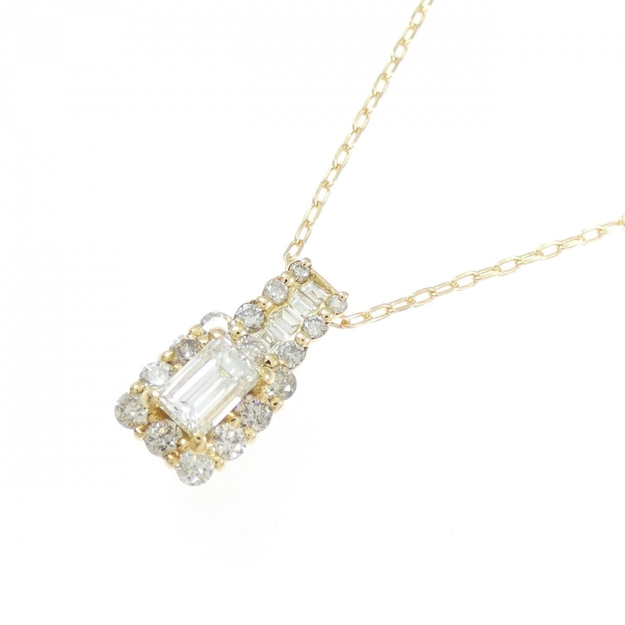 K18YG ダイヤモンド ネックレス 0.293CT