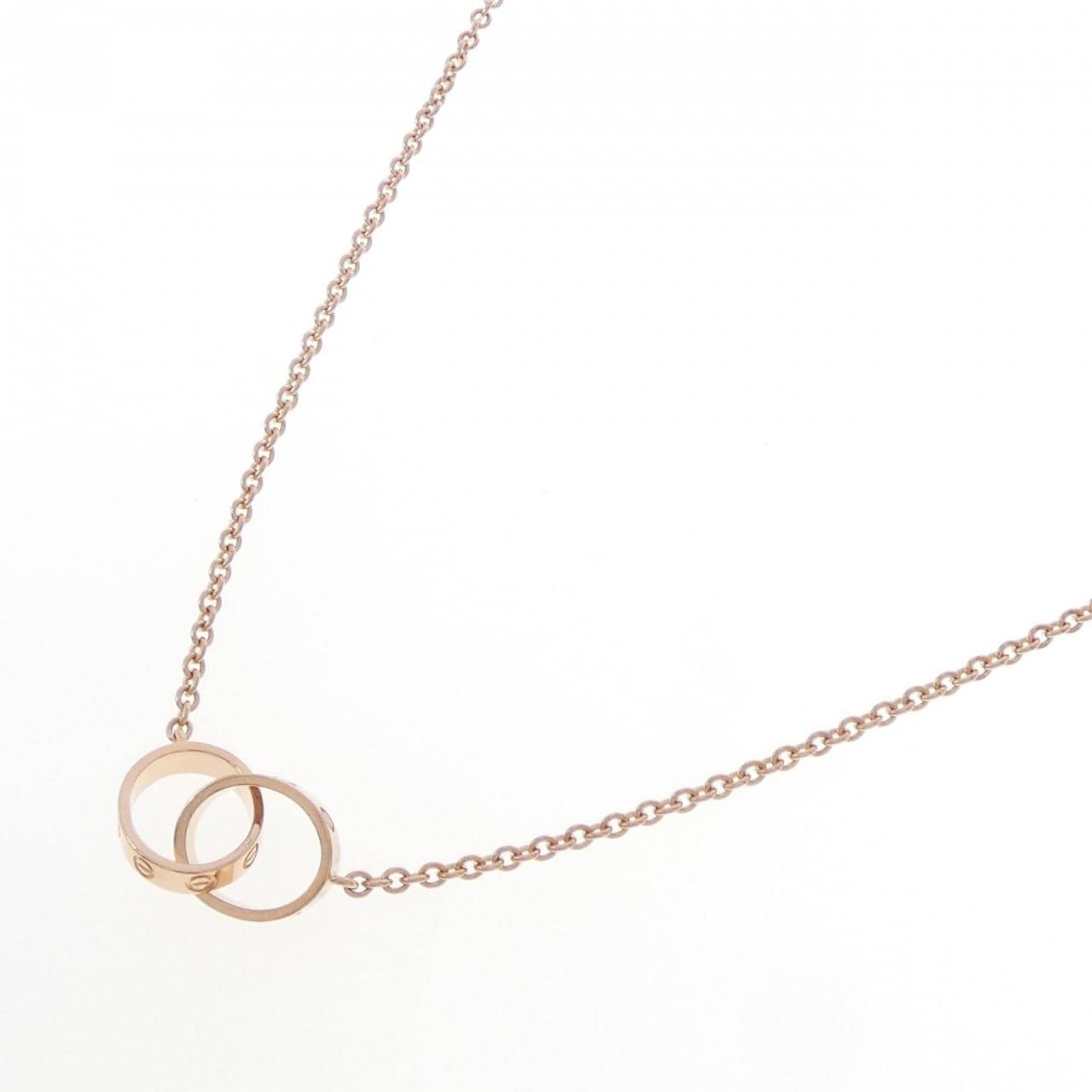 カルティエ ベビーラブ ネックレス