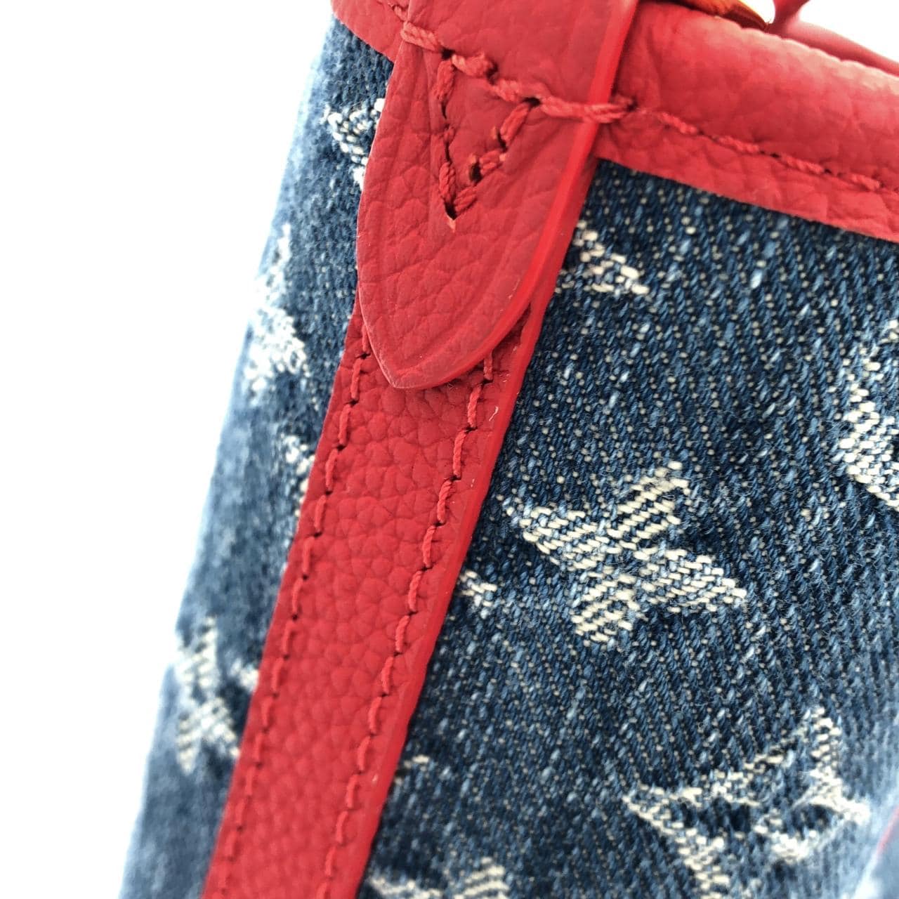 ルイヴィトン モノグラム チェリー デニム(LV X TM) ネヴァーフル インサイドアウトBB M14997 バッグ