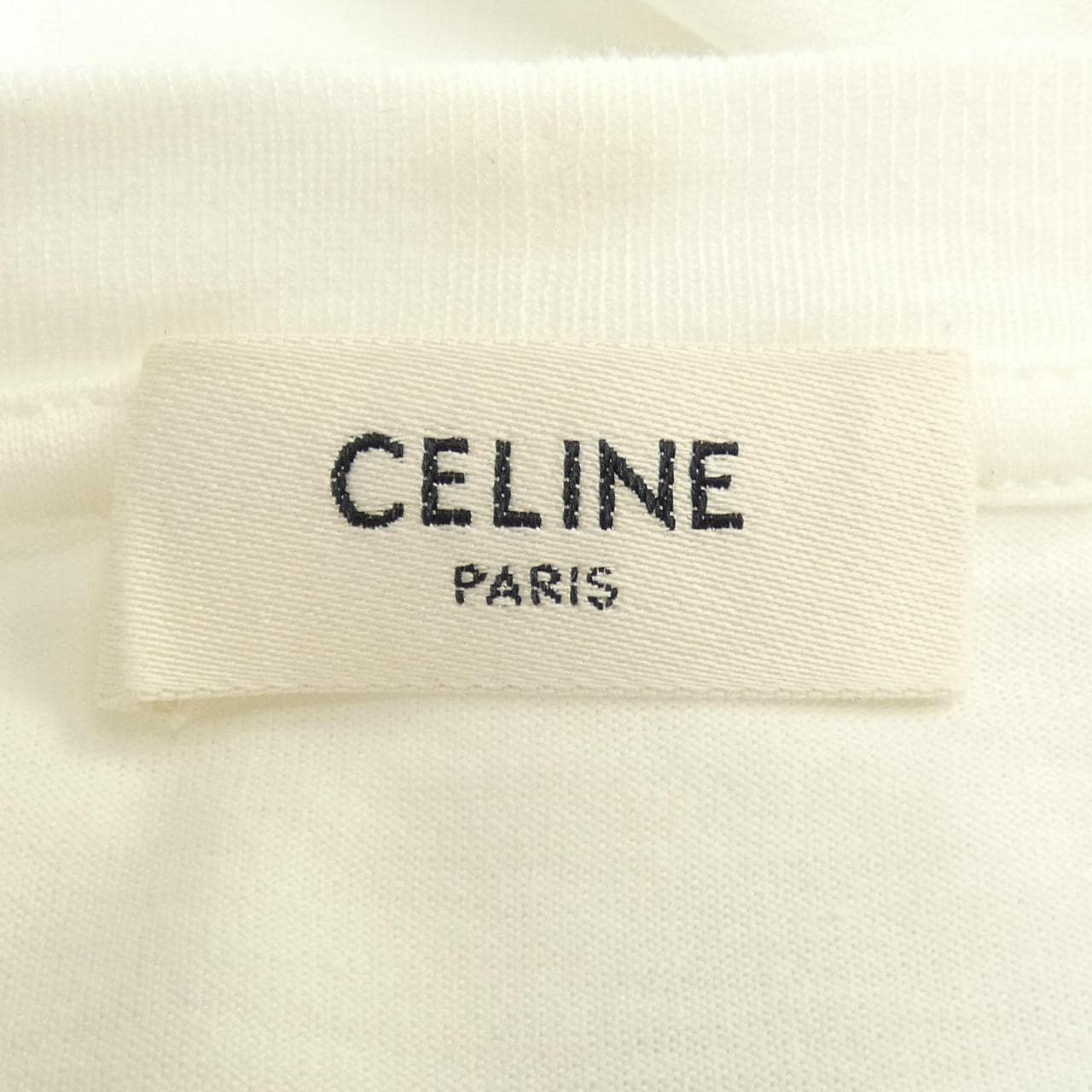 セリーヌ CELINE CELINEプリント クロップドTシャツ 2X761671Q Tシャツ