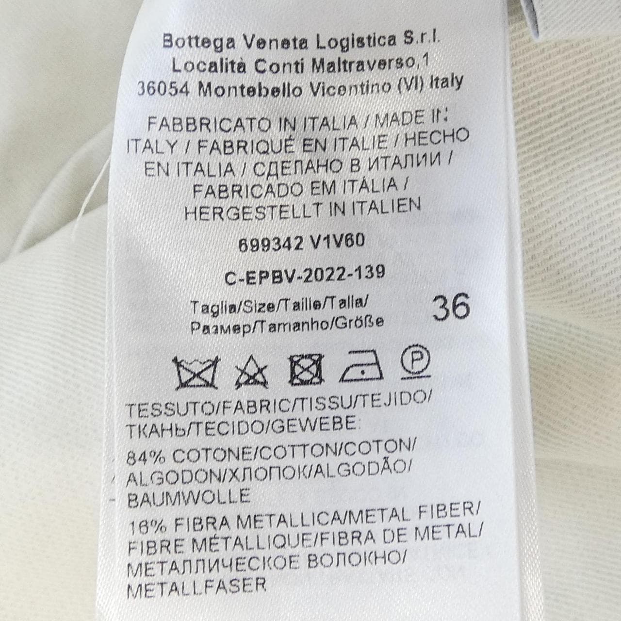 ボッテガヴェネタ BOTTEGA VENETA 699342 ワンピース