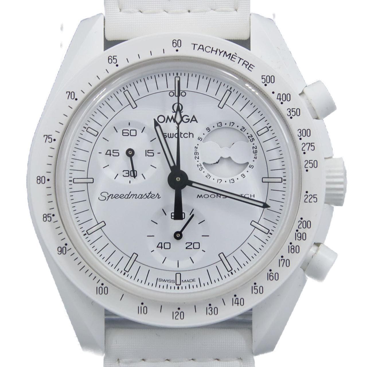 スウォッチ スウォッチxオメガ･ミッショントゥザムーンフェイズ スヌーピー SO33W7OO バイオセラミック クォーツ