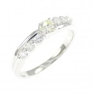 K18WG ダイヤモンド リング 0.188CT