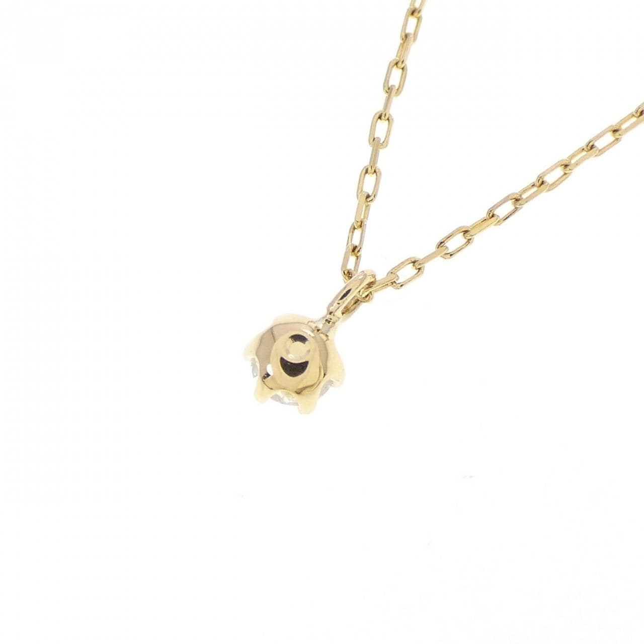 K18YG ダイヤモンド ネックレス 0.05CT