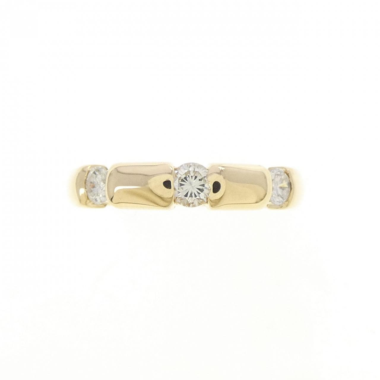 K18YG ダイヤモンド リング 0.30CT