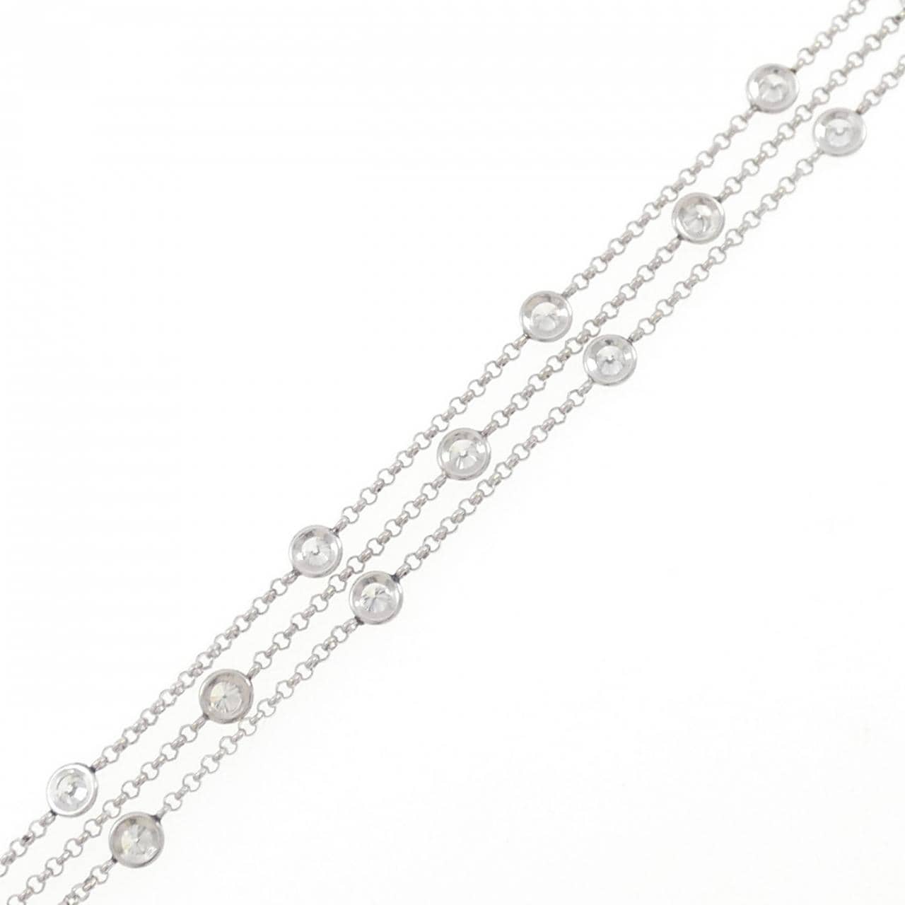 PT850 ダイヤモンド ブレスレット 1.53CT
