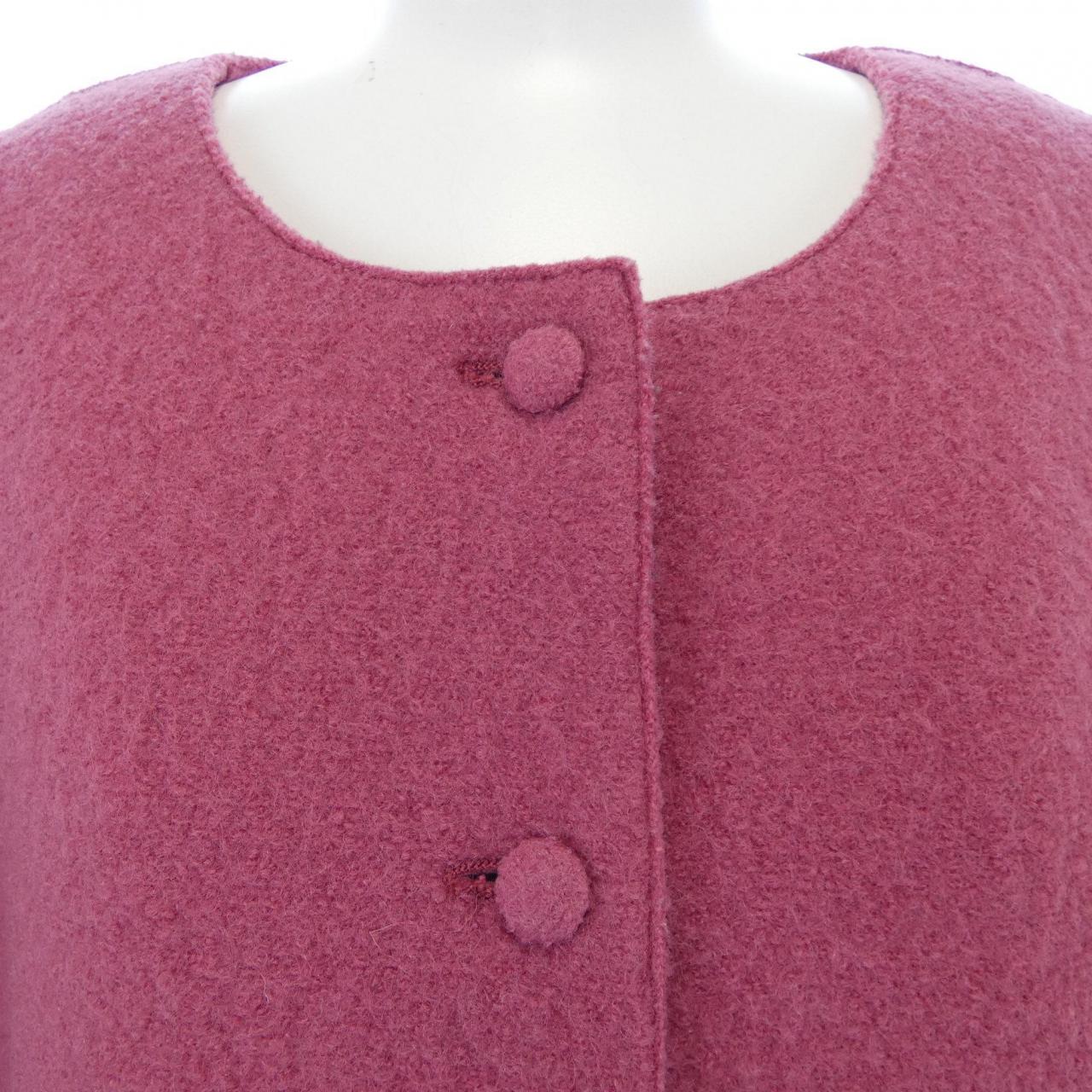 [vintage] CHANEL collarless jacket
