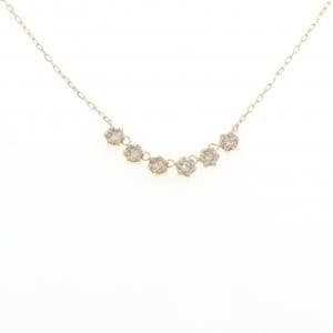 K18YG ダイヤモンド ネックレス 0.50CT