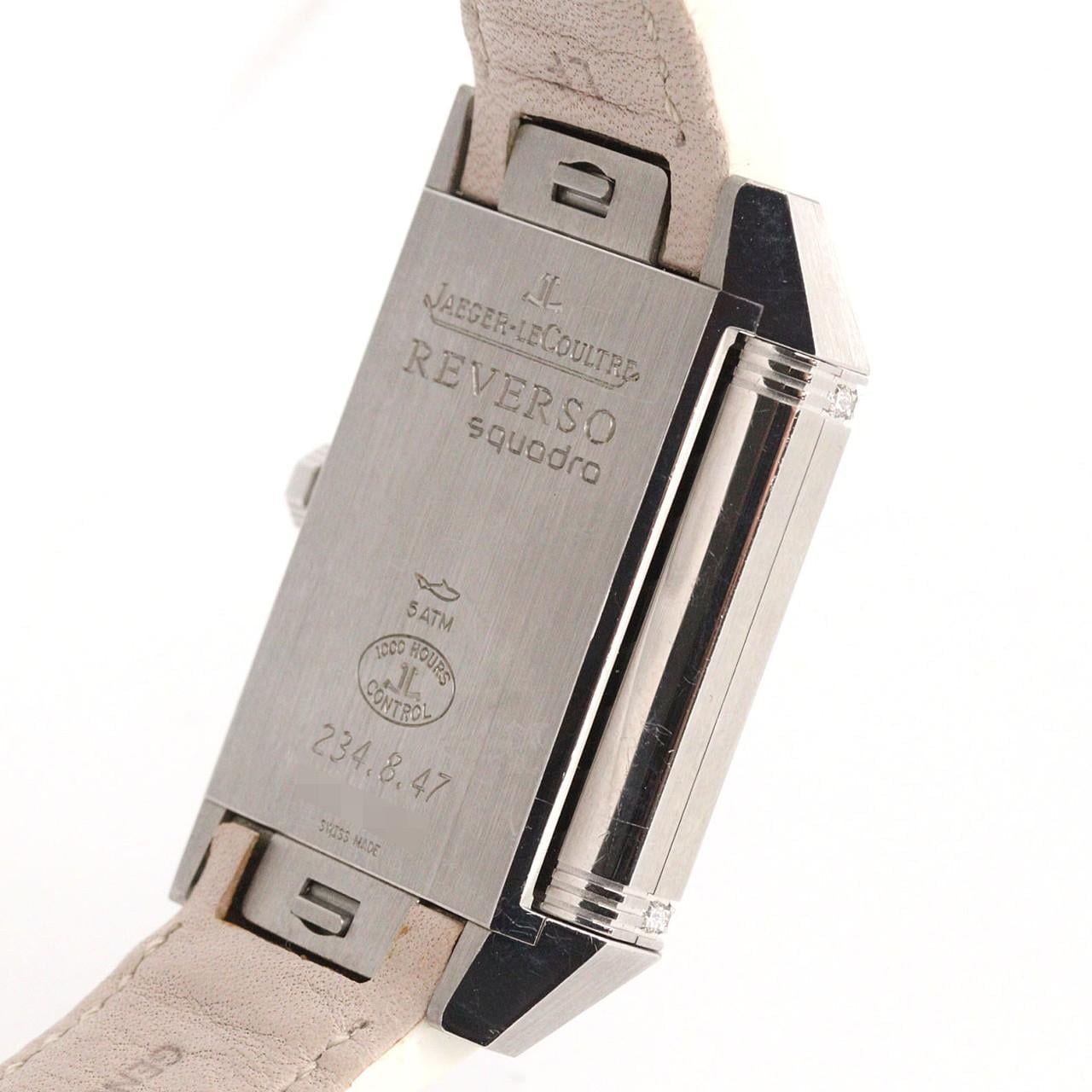 【ノーメンテナンス還元価格】ジャガー･ルクルト レベルソスクアドラレディ/D 234.8.47/Q7038420 SS クォーツ