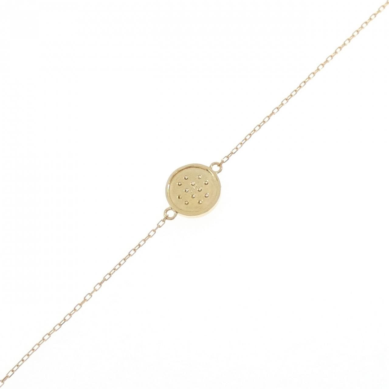 K18YG ダイヤモンド ブレスレット 0.12CT