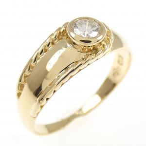 K18YG ダイヤモンド リング 0.16CT